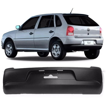 DTS PARA CHOQUES PARACHOQUE TRAS VW GOL G4 05/13 PRETO LISO TOTAL ...