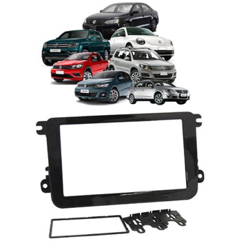 PERMAK IND E COM LTDA MOLDURA RADIO VW GOL G7/G8/JETTA/AMAROK/TIGUAN 2 ...